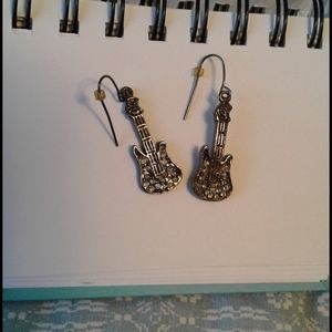 Electric Guitar Earrings